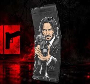 Tactical PMAG engraving design mockup